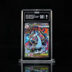 Pokemon Mega Charizard X ex (2025) Mega Evolution Promo 023 TAG 9 Holo - Image 1