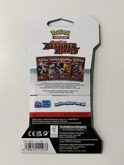 (HEAVY)🔥 32.72g Pokemon TCG Destined Rivals Sleeved Booster Pack Factory Sealed - Image 3