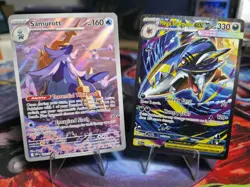 Pokemon TCG– Samurott Full Art & Mega Sharpedo EX SIR Full Art - Image 1