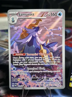 Pokemon TCG– Samurott Full Art & Mega Sharpedo EX SIR Full Art - Image 2