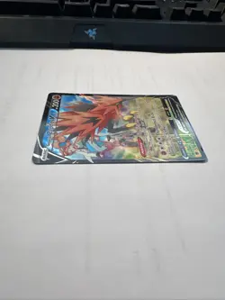 Pokemon TCG NM Galarian Zapdos V TG19/TG30 Trainer Gallery Astral Radiance - Image 4