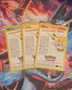 POKEMON SEALED ALL 3 Movie Promo Legendary Birds MOLTRES ARTICUNO ZAPDOS WOTC - Image 1
