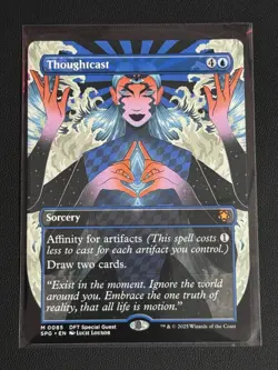 Thoughtcast (Borderless) - 0085 - Special Guests - MTG - NM/M - Image 1