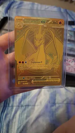 Mega Charizard Y EX 294/217 Gold Hyper Rare Ascended Heroes Pokemon TCG - Fresh! - Image 1