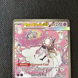 Pokemon Mega Diancie EX 282/217 SIR Special Illustration Rare Ascended Heroes NM - Image 4