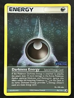 Pokemon Darkness Energy Reverse Holo - Unseen Forces - 96/115 NM - Image 1
