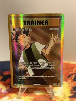 Pokemon TCG Brock's Grit (Full Art) 107/108 Evolutions Holo - Image 2