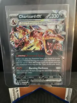 Charizard ex 125/197 - Pokemon TCG Sv03: Obsidian Flames Double Rare Holo NM - Image 1