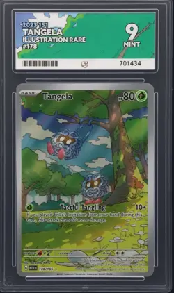 Tangela 178/165 - Ace 9 Mint Graded - English Scarlet & Violet 151 - Pokemon TCG - Image 5