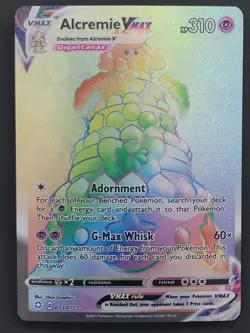 Alcremie VMAX 073/072 Secret Rare Shining Fates Pokemon TCG - Image 1
