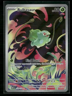 Bulbasaur 133/132 Illustration Rare Mega Evolution Pokemon Near Mint - Image 1