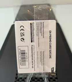 Suicune Gamestop Stamp Exclusive Cosmos Holo Promo SEALED Pokemon TCG - Image 2