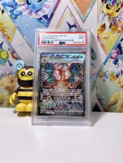 2023 Charizard EX Pokemon Obsidian Flame 223/197 Special Illustration Rare PSA 9 - Image 2