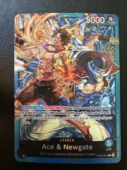 Ace and Newgate L ST22-001 Starter Deck Ace Newgate One Piece English - Image 1