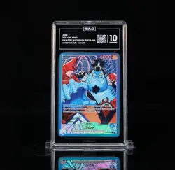2026 one piece op14-eb04 The azure sea's seven Jinbe Alt Art Leader 040 TAG 10 - Image 1