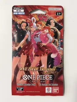 (HEAVY)🔥One Piece Heroines Edition EB 03 Sleeved Booster Pack (Factory Sealed) - Image 2