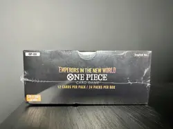 One Piece TCG OP-09 Emperors in the New World Booster Box English - New, Sealed - Image 2