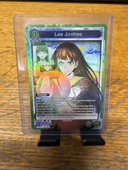 Union Arena UE17BT: SOLO LEVELING Lee Joohee UE17BT/SLG-1-051 Super Rare SR NM - Image 1