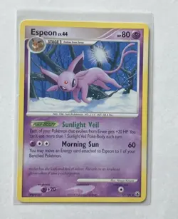 Espeon Majestic Dawn 18/100 - Regular Rare Pokemon Card Nintendo 2008 - Image 1