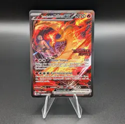 Pokemon TCG Team Rockets Moltres EX Destined Rivals Card 229/182 SIR Stamped - Image 1
