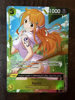 Nami ST29-008 Parallel Starter Deck Promo One Piece Card English - Image 1
