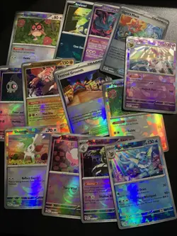 Huge Pokeball Reverse Holo Lot Prismatic Nm - Vaporeon, Sylveon Pokemon Cards - Image 1