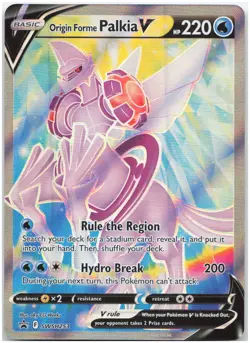 Origin Forme Palkia V - SWSH253 SWSD Promo SWSH: Sword & Shield Promo Cards NM - Image 1