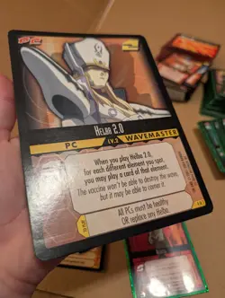 DOT HACK ENEMY OVERSIZED PROMO CARD 4M1 HELBA 2.0 GENCON EXCLUSIVE - Image 4