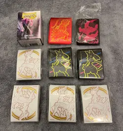 (9) Packs of Pokemon Card Sleeves - Image 1