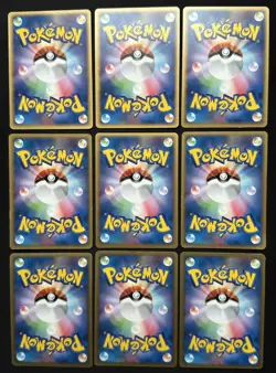2005 Japanese PokePark Blue Sheet Complete Set (9 Cards + File) Lugia Rayquaza - Image 4