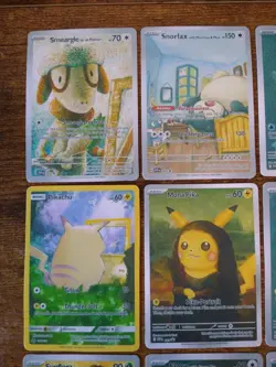 FULL 9 CARD SET - Pokemon X Van Gogh - Custom Pokemon Fan Art ACG Cards - Image 3