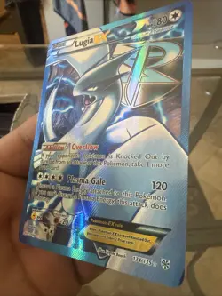 Pokemon Lugia EX TCG Team Plasma Storm 134/135 Secret Rare Card Full Art Nm - Image 2