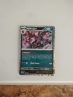 2025 McDonald’s Pokemon Dragon Discovery Hydreigon Promo Card Holo 010/015 - Image 1