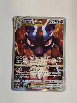 Pokemon TCG Lucario VSTAR SWSH291 Holo Black Star Promo Card Crown Zenith ✨MINT - Image 3