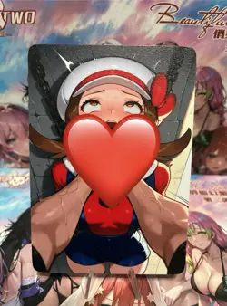 Matte Beautiful Waifu Handmade Card Goddess Story CCG Anime Double Sided - Image 2