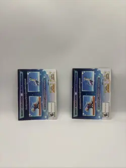 2x Shiny Koraidon & Miraidon Pokemon Scarlet Violet Code Card - Gamestop - Image 2