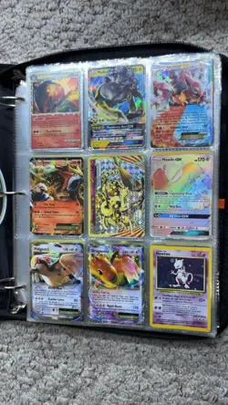 Pokemon Card Lot Binder Filled w/ VINTAGE + Holos + Mid Era + Promos + Modern - Image 1