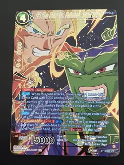 Dragon Ball Super Card Game SS Son Goku Vs Paikuhan Dead Heat BT18-038 SPR - Image 1