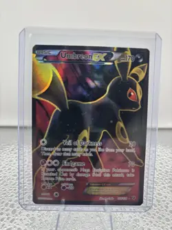 Pokemon Umbreon EX Full Art Ultra Rare Holo Card XY 119/124 TCG - Image 1