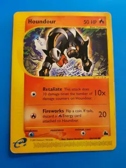 Houndour Common Pokemon Card Skyridge 66/144 - Image 1