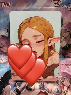 Matte Beautiful Waifu Handmade Card Goddess Story CCG Anime Double Sided - Image 2