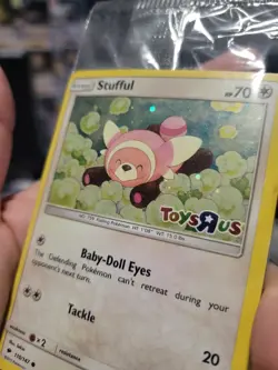 SEALED Stufful - 110/147 - Toys R Us Stamped Holo Promo Pokemon Card - Image 3