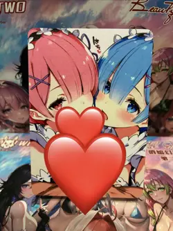 Matte Beautiful Waifu Handmade Card Goddess Story CCG Anime Double Sided - Image 2