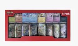 Pokemon TCG Prismatic Evolutions Costco 8 Mini-Tin Bundle w/ Promo Cards NEW - Image 2