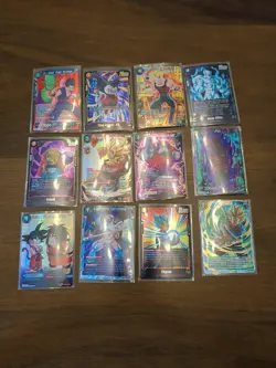 dragon ball super card Game foil Lot - Image 1
