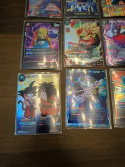 dragon ball super card Game foil Lot - Image 5