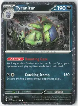 Tyranitar - (Cosmos Foil) Holo Promo Miscellaneous Cards & Products 095/159 NM - Image 1