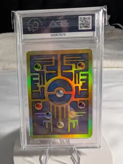 Pokemon 2000 Movie Promo Ancient Mew Full Holo Card AGS NM+ 7.5 - Image 2