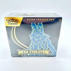 Pokemon Elite Trainer Box Mega Evolution Trading Card Game - Image 1