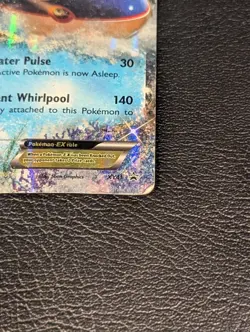 Kyogre EX XY41 Full Art Holo Promo | Pokemon TCG XY Black Star Promo | Played - Image 2